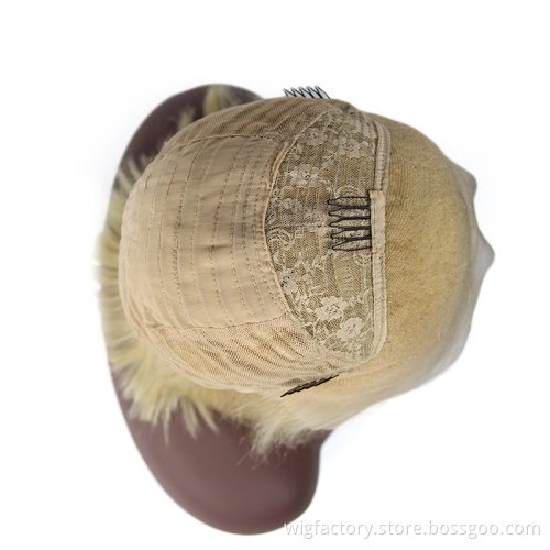 straight blonde 613 bob wigs wholesale, directly factory price blonde bob wig brazilian hair in China
